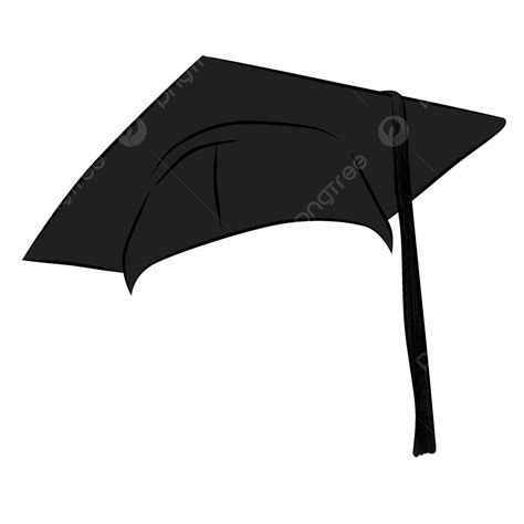 รูปหมวกรับปริญญา สีดำ Png การสำเร็จการศึกษา หมวกรับปริญญา หมวกภาพ