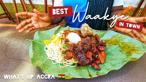 Best Place To Get Waakye In Accra Ghana Rockz Waakye 🇬🇭 Whats Up