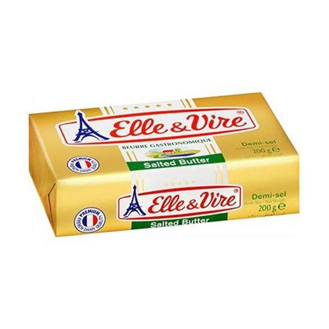Promo Elle And Vire Butter Packets Salted 200 G Diskon 19 Di Seller