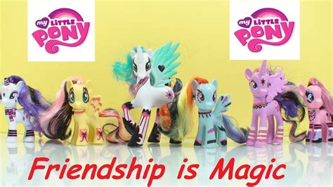 My Little Pony Friendship Is Magic Pony Mania Collection A Magia Da