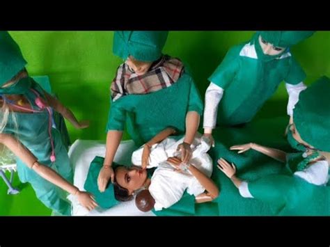 Cesarean Sectionbarbie Giving Birthtwin Baby Youtube
