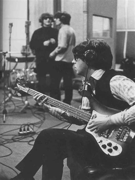 Paul Mccartney During The Revolver Sessions In 1966 Oldschoolcool