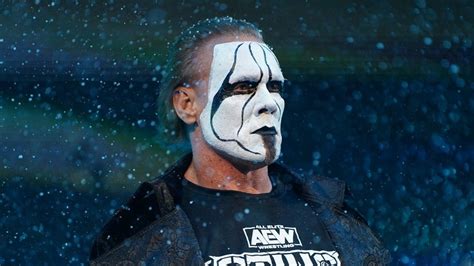 Wrestling Icon Sting Makes Surprise Aew Appearance Signs New Deal