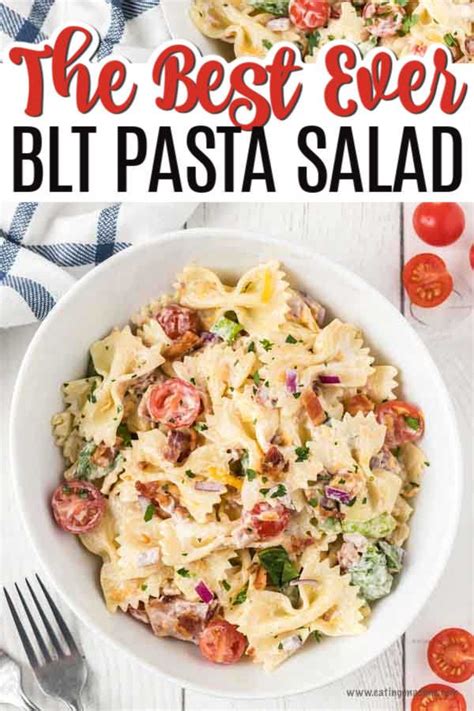 See more ideas about taco salad recipes, mexican food recipes, healthy recipes. BLT Pasta Salad - creamy and delicious blt pasta salad ...