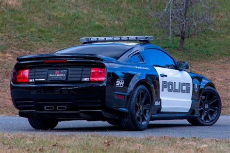 Ford Mustang Saleen Is The Coolest Fake Cop Car Carbuzz