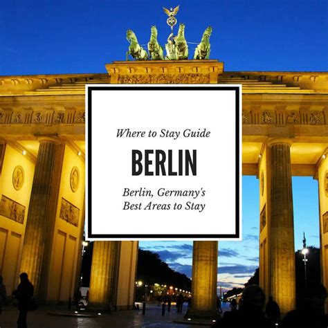 Where To Stay In Berlin Berlins Coolest Neighborhoods