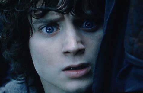 Elijah Wood As Frodo Baggins In Lord Of The Rings