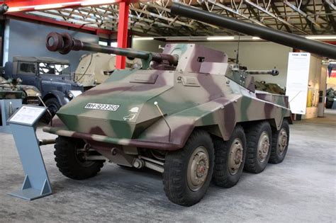 The Sdkfz 2344 Aka The Puma Was A Light Armored Scout Vehicle With An