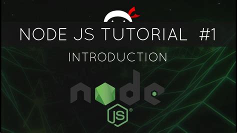 Node Js Tutorial For Beginners 1 Introduction Youtube
