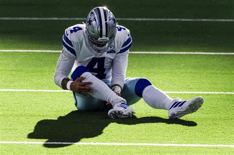 Cowboys Qb Dak Prescott Suffers Season Ending Leg Injury