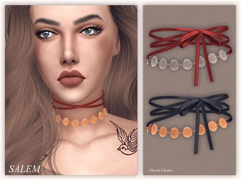 New Mesh Found In Tsr Category Sims 4 Female Necklaces Best Sims