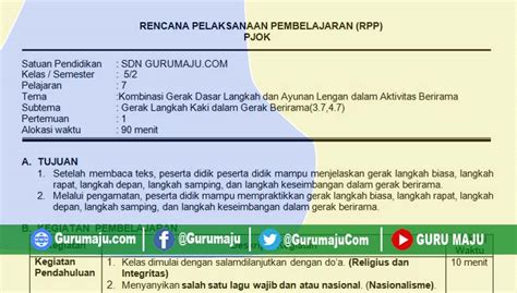 Jika terjadi link rusak atau tidak berfungsi silahkan beritahu kami lewat kolom komentar di bawah. RPP 1 LEMBAR PJOK SD KELAS 5 SEMESTER 2 REVISI 2020 - GURU ...