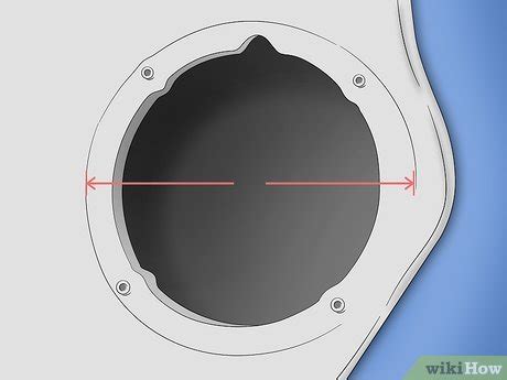 Note whether the speaker has a recessed lip that allows it to sit flush on. How to Measure Speaker Size: 9 Steps (with Pictures) - wikiHow