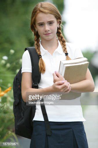 Schoolgirl High Res Stock Photo Getty Images