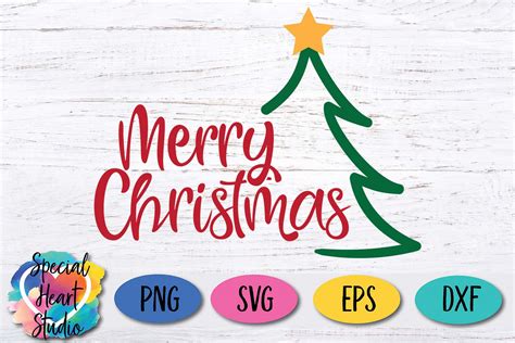 Merry Christmas - A festive Christmas SVG Cut File