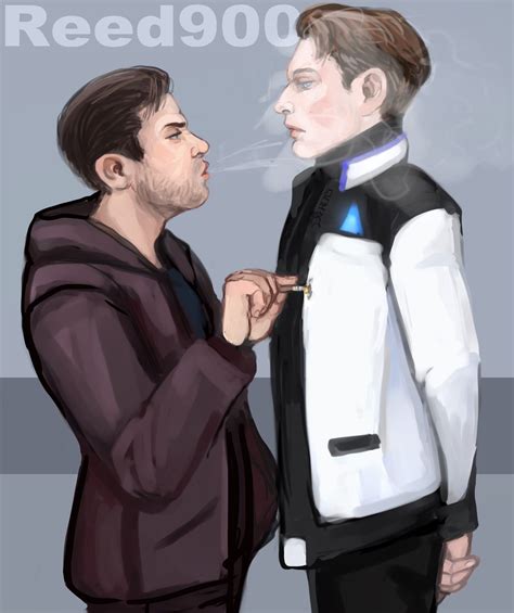 Detroit Become Human Gavin Reed And Rk By Xercks