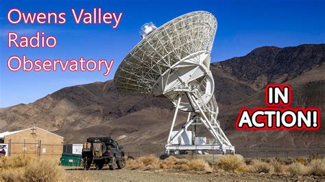 Owens Valley Radio Observatory Dish Movement YouTube