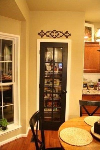 A very small pantry door. clear glass pantry door- looks messy / For my kitchen ...