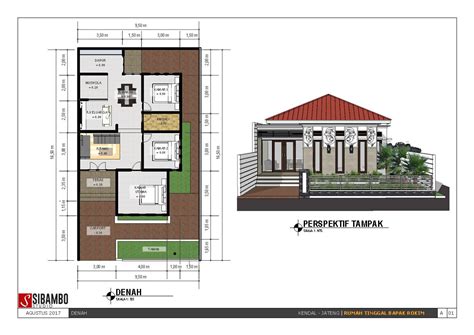 Rumah minimalis tropis mengedepankan desain yang ramping dan tidak ribet dengan balkon yang simpel pada lantai atasnya. 22 Foto Desain Rumah Minimalis 9X15 Terbaru dan Terbaik ...