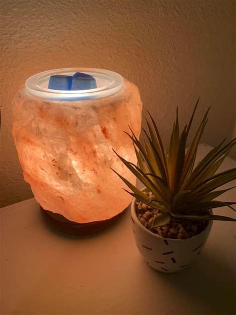 This Gorgeous Warmer Is Made With Real Himalayan Salt Rocks Hand