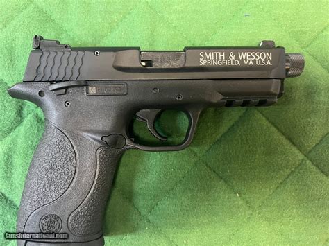 Smith And Wesson Mandp22 Compact Threaded Barrel