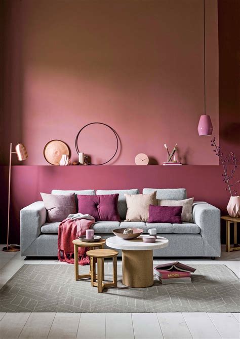 Very vibrant and modern living room! 51 Pink Living Rooms With Tips, Ideas And Accessories To ...
