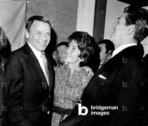 Image Of Portrait Of Frank Sinatra Ronald And Nancy Reagan 1970