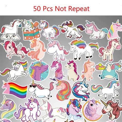 50 Unicorn Stickers For Wall And Unicorn Themed Artwork Unilovers