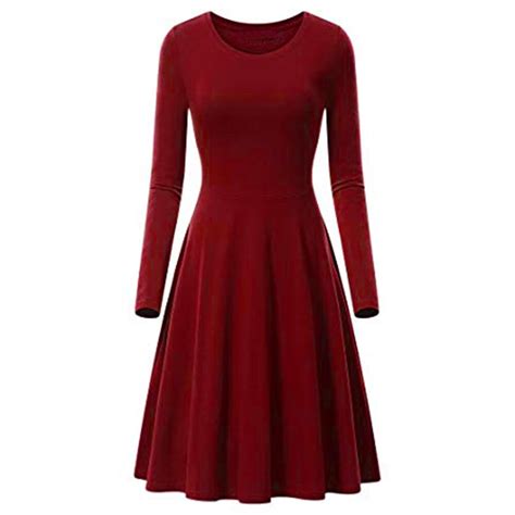 Buy Winter Dress Women Clothes 2019 Vintage Solid Long
