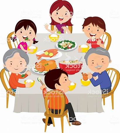 Dinner Cartoon Library Vector Clipart Chinese Graphics