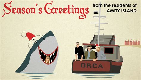 Jaws Christmas Card By Jarvisrama99 On Deviantart