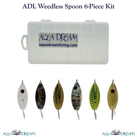 Special Edition Tournament Series Weedless Spoon Kit Aqua Dream Living