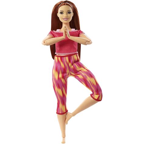 ᐉ Лялька Барбі Йога Рухайся як Я Barbie Made To Move Curvy Gxf07 купити