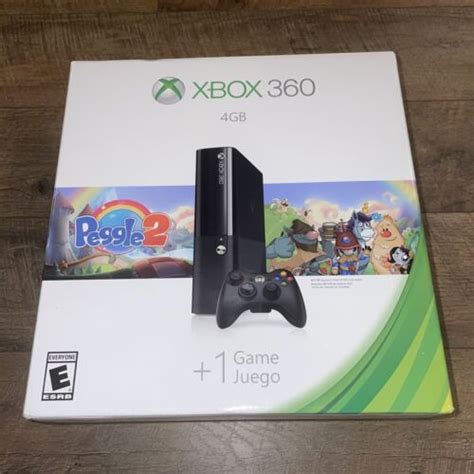 New Microsoft Xbox 360 E 4 Gb 1538 Factory Sealed Console