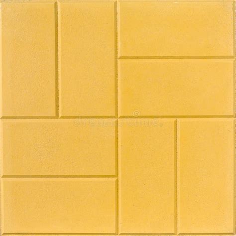 Yellow Color Floor Tile Stock Photo Image Of Tile Pattern 20791686