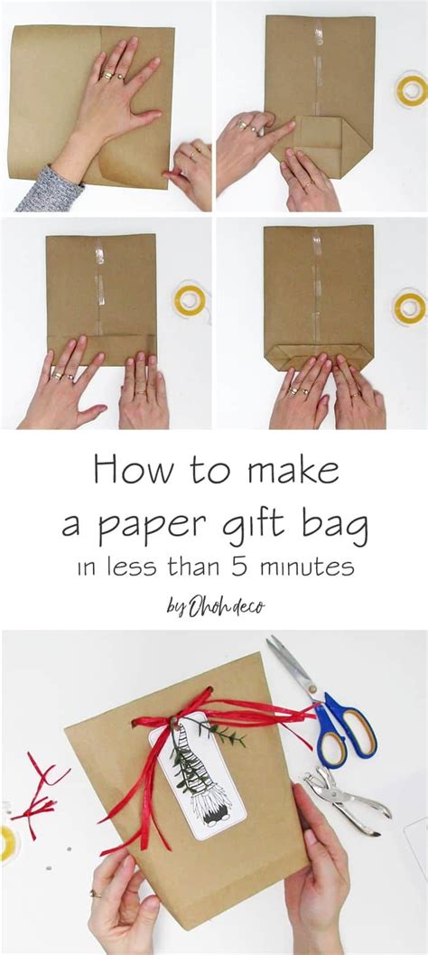 How To Make A Paper T Bag T Bags Diy Diy Paper Bag Paper T