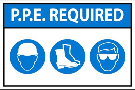 Ppe Signs Clipart Best