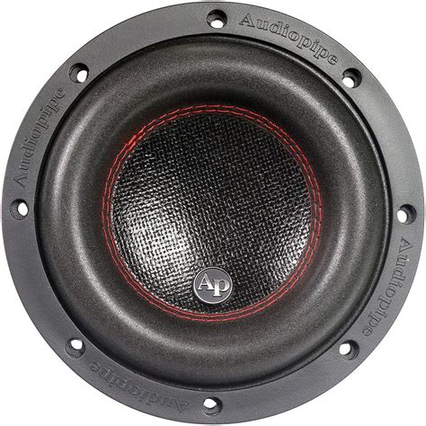 Audiopipe 65″ Woofer 250w Rms500w Max Dual 4 Ohm Voice Coils The