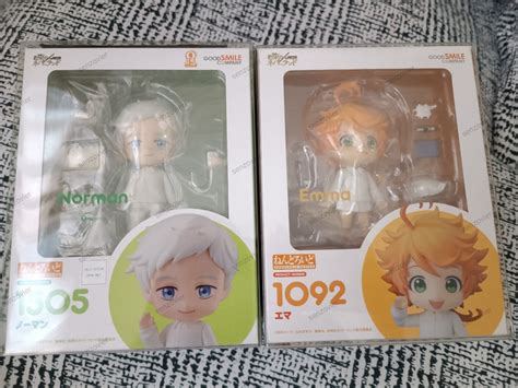 Promised Neverland Nendoroids Set Emma And Norman Hobbies And Toys