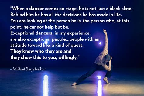 The Exceptional Dancer Is Also An Exceptional Person Translating Who