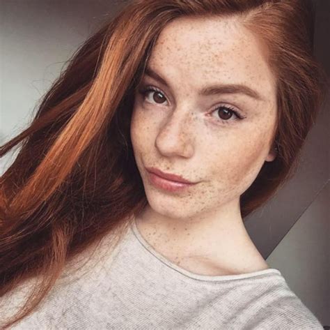 Luca Hollestelle Redheads Natural Hair Color Beauty