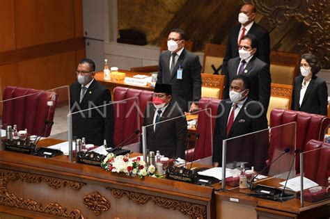 RAPAT PARIPURNA PEMBUKAAN MASA SIDANG DPR ANTARA Foto