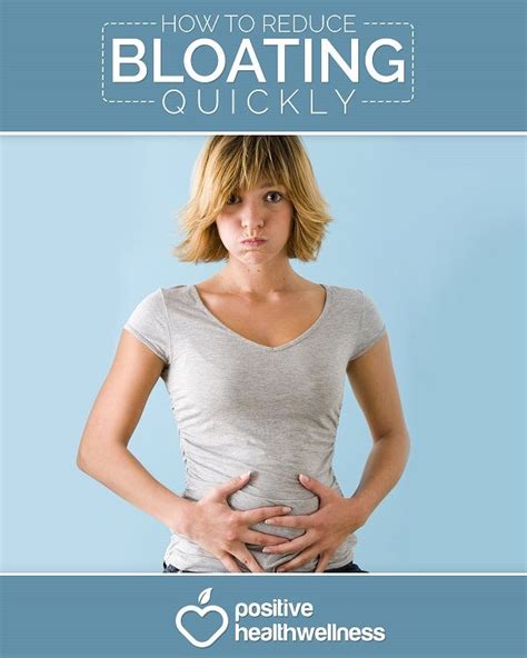 How To Reduce Bloating Quickly Positive Health Wellness Reduce Bloating Health And Wellness