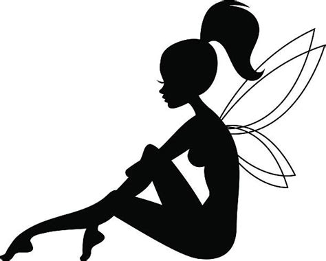 Royalty Free Fairy Silhouette Clip Art Vector Images And Illustrations