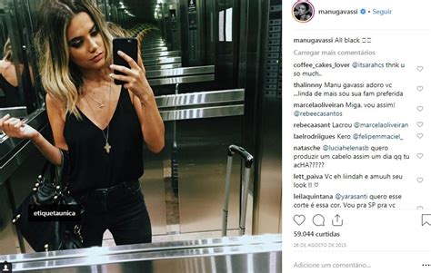 Deixa pra lá, pode falar, garoto errado. Manu Gavassi usa bolsa Balenciaga em Look all black ...