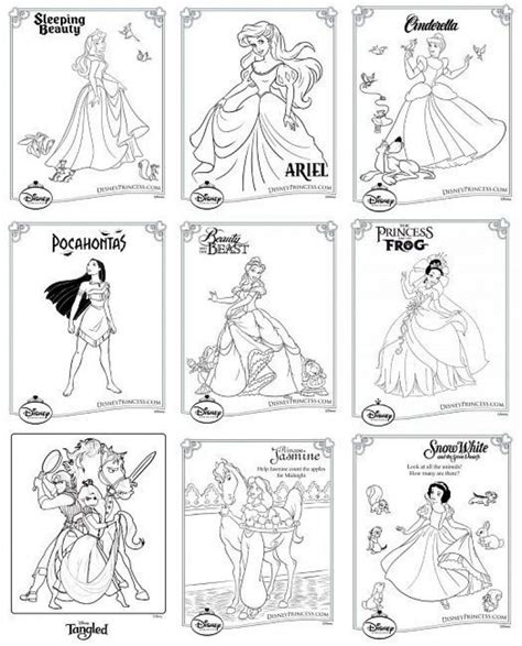 616 x 821 png pixel. 20+ Free Printable Disney Princesses Coloring Pages ...