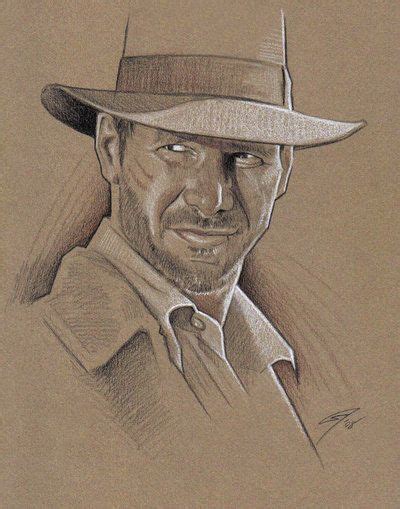 My Complete Indiana Jones Sketch Cards Pencil And Marker Mostly Pitt