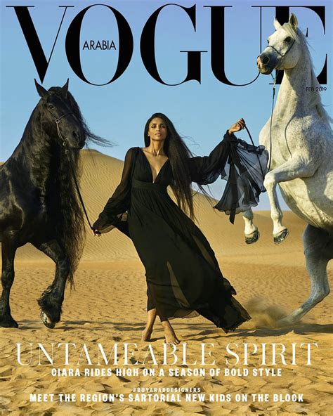 ciara covers vogue arabia february 2019 by mariano vivanco fashionotography