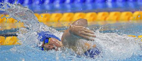 A vittoria dei 100 rana maschili sb5 va al russo andrei granichka con il nuovo record del mondo (1'2513)!!! Intervista a Xenia Francesca Palazzo : una ragazza che emoziona il pubblico quando nuota ...