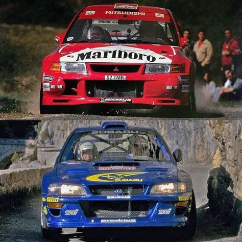 A Legendary Duo Subaru Mitsubishi Rally Racing